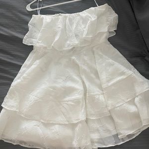 Lulus white dress size medium